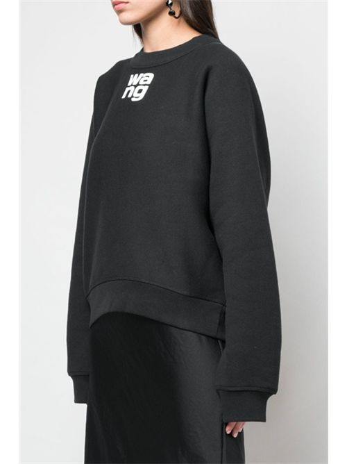 Felpa Wash + Go con logo T by ALEXANDER WANG | 4CC2191091001